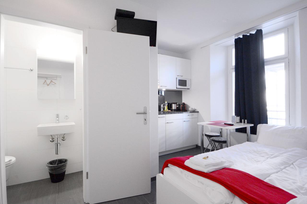 Hitrental Station Apartments Lucerne ภายนอก รูปภาพ